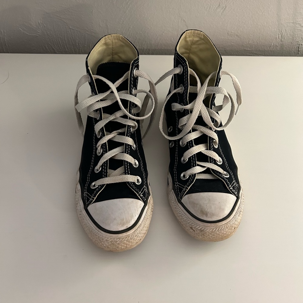 Black High Top Converse